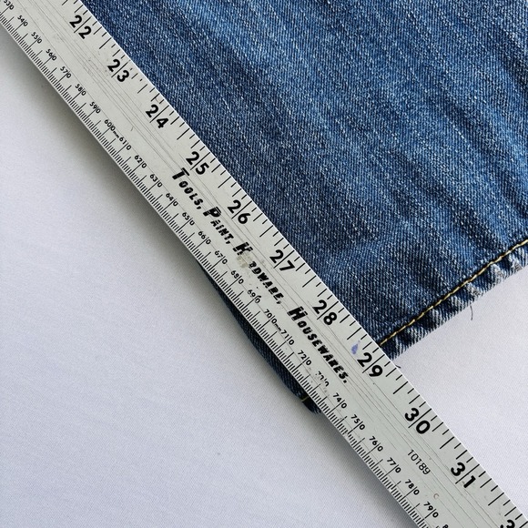 Vintage Levi's Type 1 Low Slouch Jeans Youth 13M Y2K Made in Hong Kong 1998 - Picture 16 of 16
